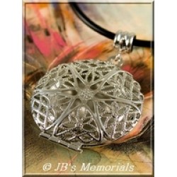 Metalen Foto Locket hanger "Rondo"